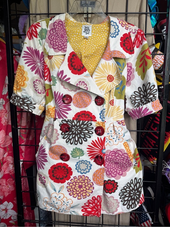 ivy jane Dresses & Skirts - ivy jane Slice of Sunshine Yellow Floral Jacket